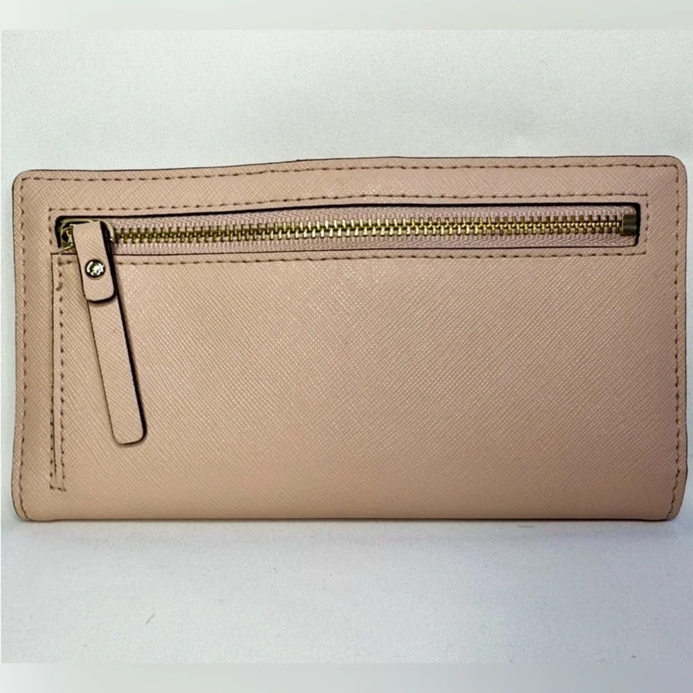Kate Spade New York Madison Slim Wallet in Saffiano Leather.